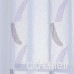 NAPEARL Napear Rideau de Chambre Simple et Moderne en Imitation Coton et Lin  Coton Polyester  Violet  90x72 - B07LGYQJM6